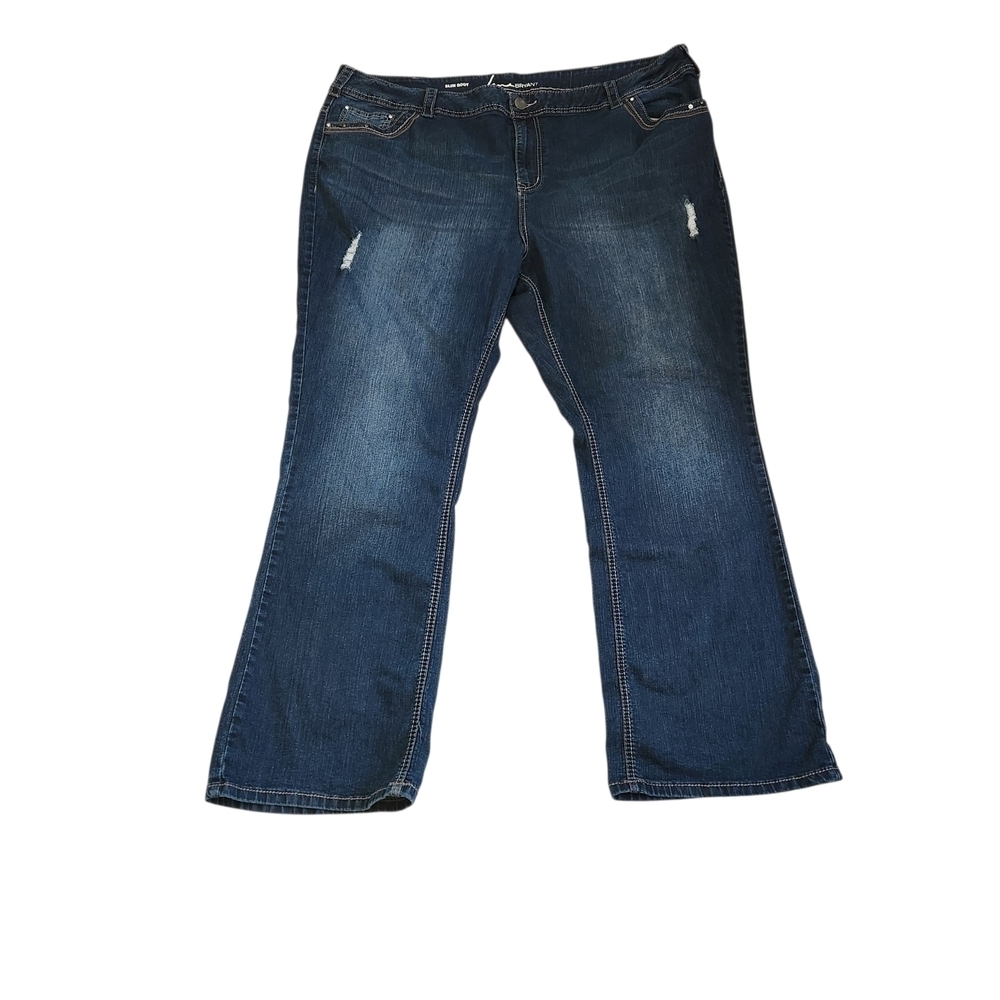 Lane Bryant Slim Boot High Rise Jeans Wide Leg